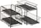 2-Tier Stackable Sliding Basket Cabinet Organizers, 2ct.